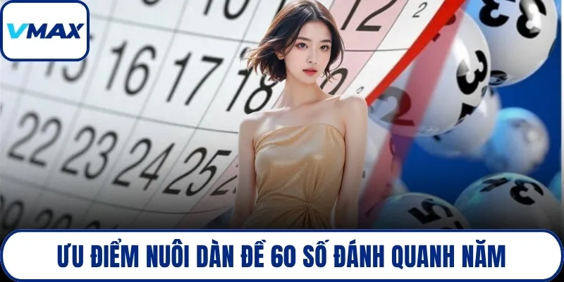 Ưu điểm nuôi dàn đề 60 số đánh quanh năm